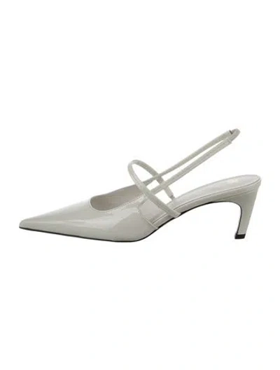 Pre-owned Totême Patent Leather Slingback Pumps