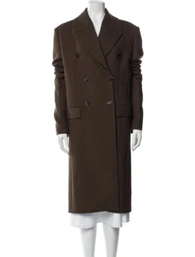 Pre-owned Totême Peacoat W/ Tags In Brown