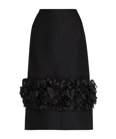 TOTÊME TOTÊME PETAL MIDI SKIRT