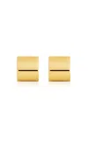 Totême Petite Signature Gold-plated Hoops