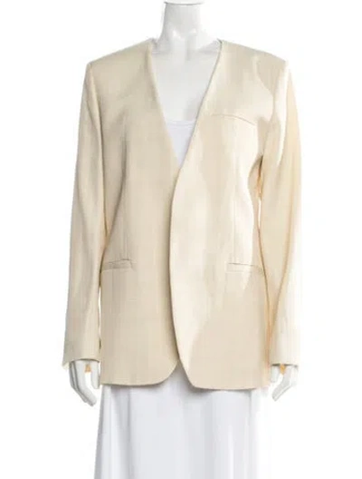 Pre-owned Totême Pine Suit Blazer Blazer W/ Tags In Neutral