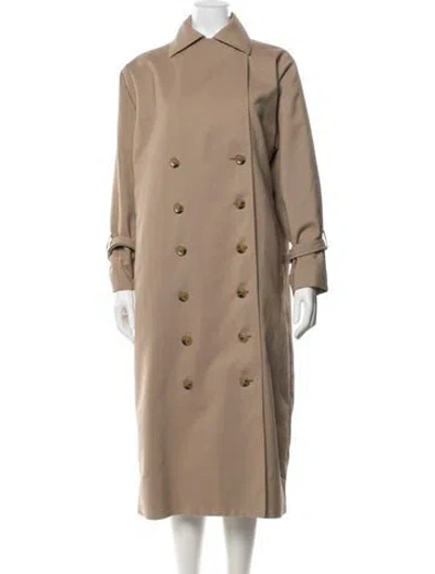 Pre-owned Totême Pisa Trench Coat In Neutral