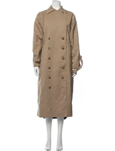Pre-owned Totême Pisa Trench Coat In Neutrals