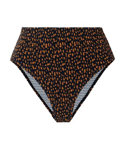 Totême Pleated Stretch Bikini Pants In Black