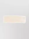 Totême Plush Shearling Wide Headband In Neutral