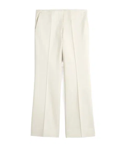 Totême Pocket Casual Pants In White