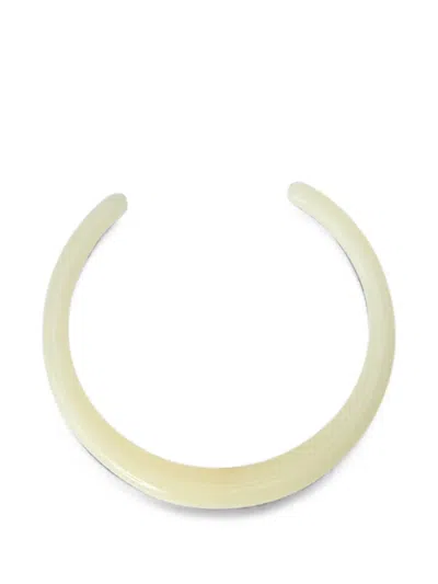 Totême Polished Open-cuff Necklace In Neutral