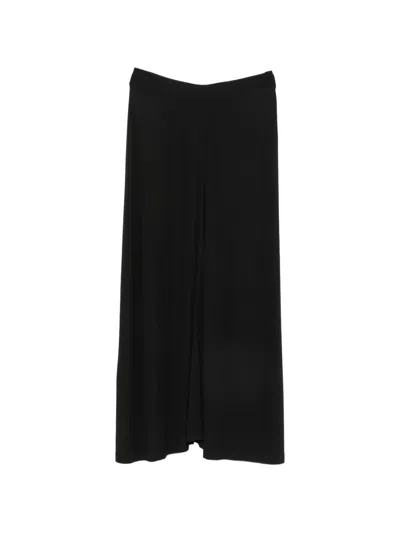 Totême Toteme Pre Jersey Long Skirt In Black