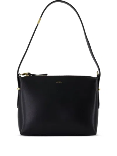 Totême Toteme Pre Leather Shoulder Bag In Black