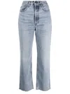 Totême Toteme Woman Jeans Blue Size 28w-30l Organic Cotton