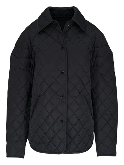 Totême Toteme Quilted Nylon Jacket In Black