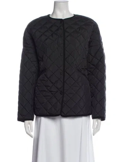 Pre-owned Totême Puffer Jacket In Black