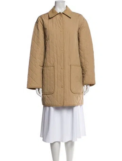 Pre-owned Totême Quilted Barn Jacket Utility Jacket In Neutral