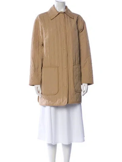 Pre-owned Totême Quilted Barn Jacket Utility Jacket In Neutral