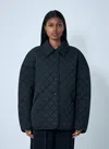 Totême Quilted Jacket In Blue