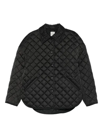 Totême Toteme Quilted Nylon Jacket In Black