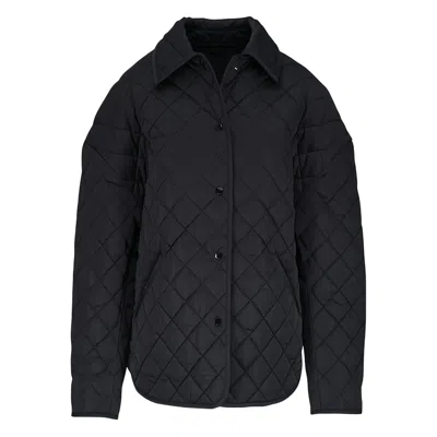 Totême Toteme Quilted Nylon Jacket In Black