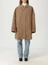 Totême Oversized Trench Jacket In Brown