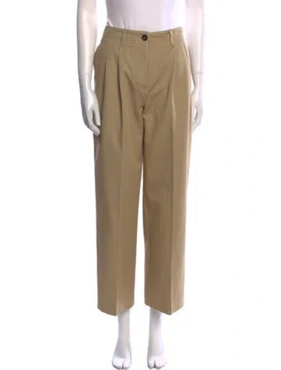 Pre-owned Totême Relaxed Chino Trouser Wide Leg Pants In Neutral