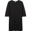 Totême Toteme Women Relaxed Tee Lyocell And Cotton Short Dress