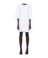 Totême Off-white Relaxed Tee Minidress In White