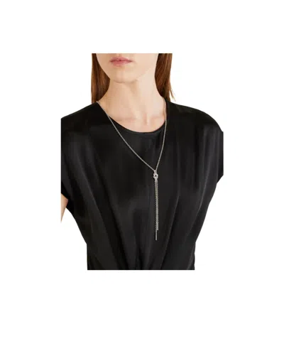 Totême Rhodium-plated Necklace In Green