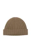 Totême Ribbed Cashmere Beanie In Green