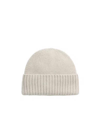 Totême Ribbed Knit Hat In Neutral