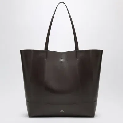 Totême Toteme Roam Leather Tote Bag In Blue