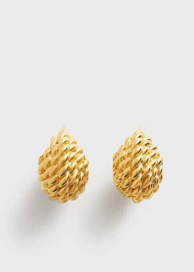 Totême Rope Hoops Gold