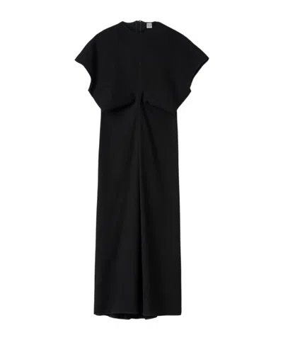 TOTÊME SLOUCH-WAIST MAXI DRESS