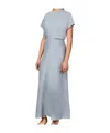 Totême Round Neck Short Sleeve Dress