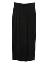 Totême Satin-finish Trousers In Black