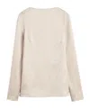 Totême Satin Long-sleeves Top In Neutral