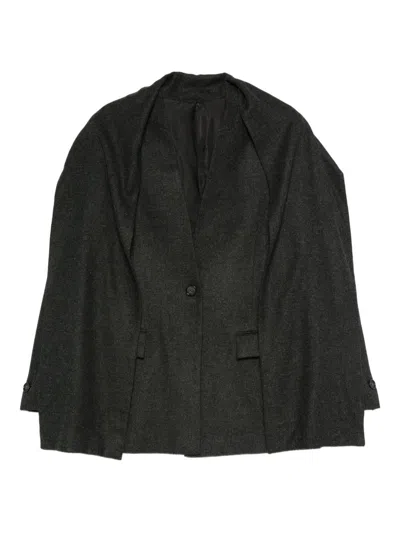 TOTÊME TOTEME SCARF BLAZER JACKET