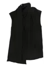 Totême Toteme Women Sleeveless Top In Black