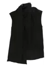 Totême Scarf Blouse In Black