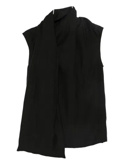 Totême Scarf Blouse In Black