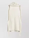 Totême Toteme Cocoon Scarf Dress Ecru In Neutral