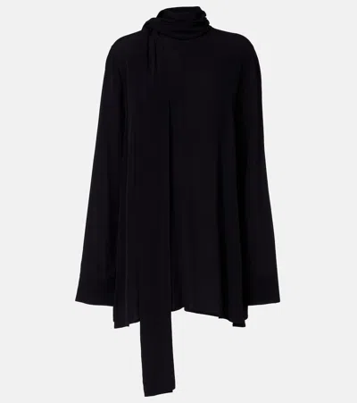 Totême Scarf-detail Blouse In Black