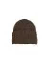 Totême Toteme Alpaca Blend Beanie In Brown