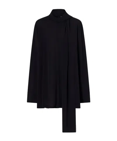 Totême Scarf-style Shirt In Black
