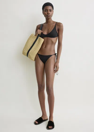 Totême Scoop Bikini Bottoms Black