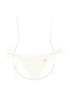 Totême Scoop Side-tie Bikini Bottoms In White