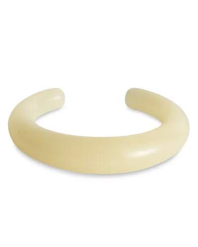 Totême Sculpted Cuff Bracelet In Neutral