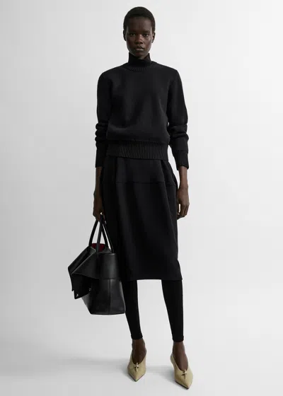 Totême Sculptural Skirt Black