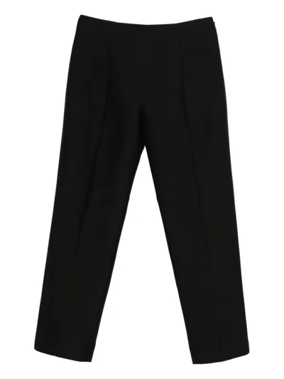 Totême Seamed Trousers In Black