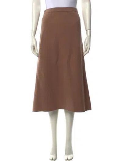 Pre-owned Totême Serpa Midi Length Skirt In Multicolor