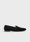 Totême Shearling Loafers Black In Black