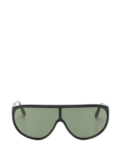 Totême Toteme Shield Aviator Sunglasses In White